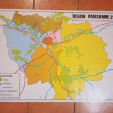 “paris” & “paris region” school map