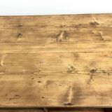 Large old trading counter in solid pine