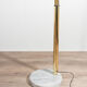 5 arm mid-century italian floor lamp