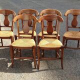 6 Louis Philippe chairs