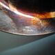 Old silver metal ladle Christofle art table vintage silver metal lad