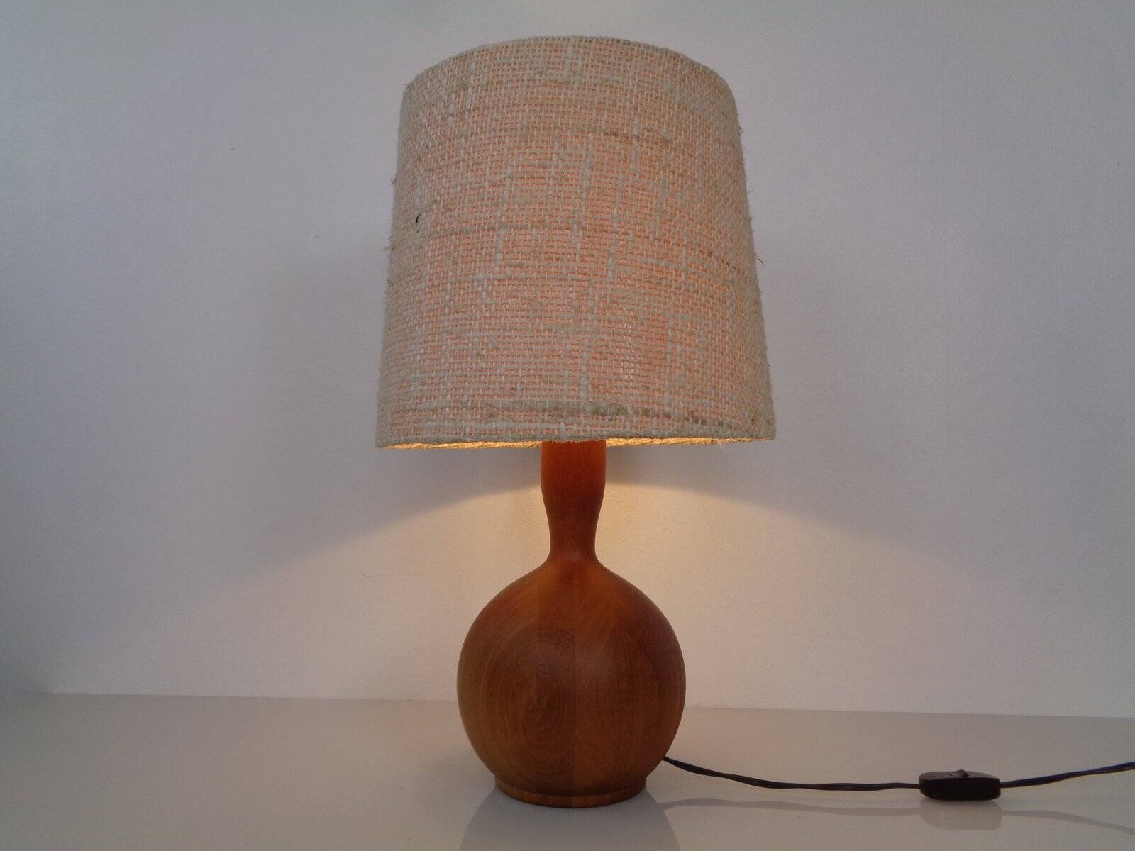 Teak Table Lamp from Domus, 1960s