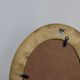 Pair of Mid Century Swedish Gilded Wooden Sconces with Mirror