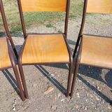 10 Vintage Canteen Chairs