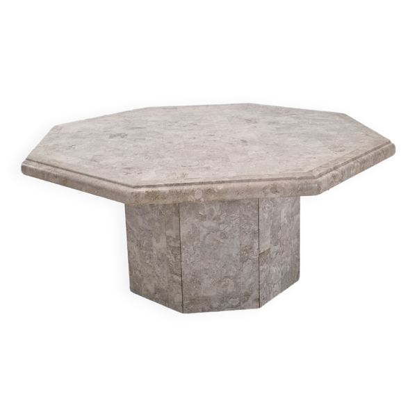 Table basse en pierre années 1980 — Beyit