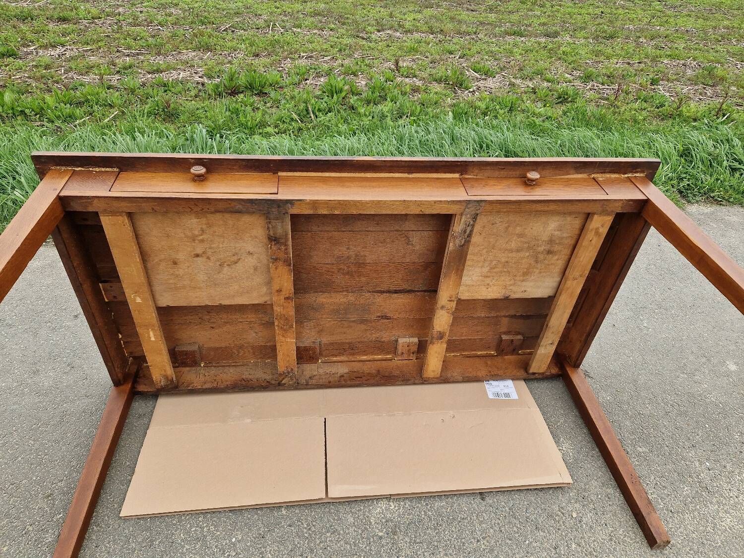 Solid farm table 1m70