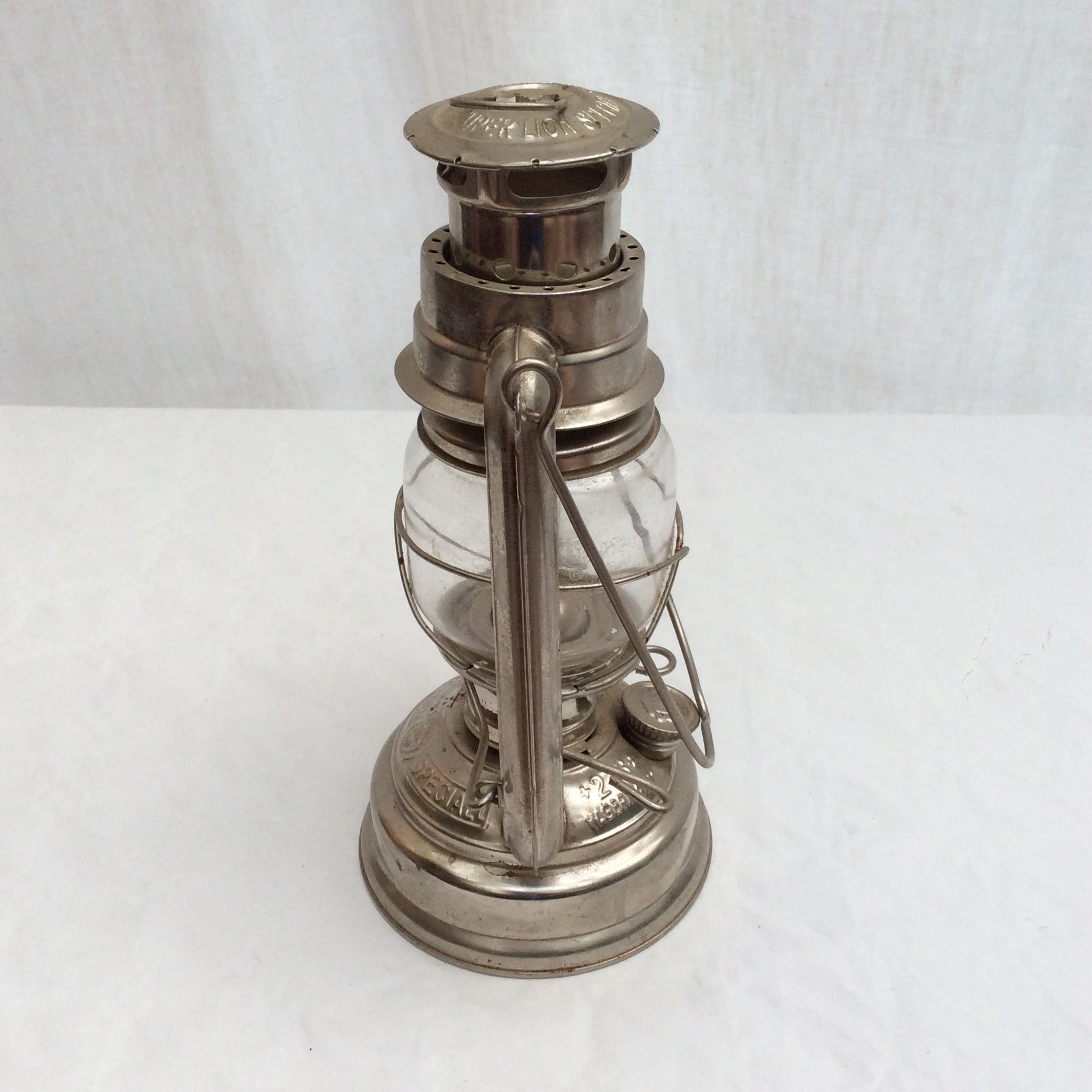 Old kerosene lamp lantern design W.Germany numbered dimension: height -26cm- L-15,5cm-