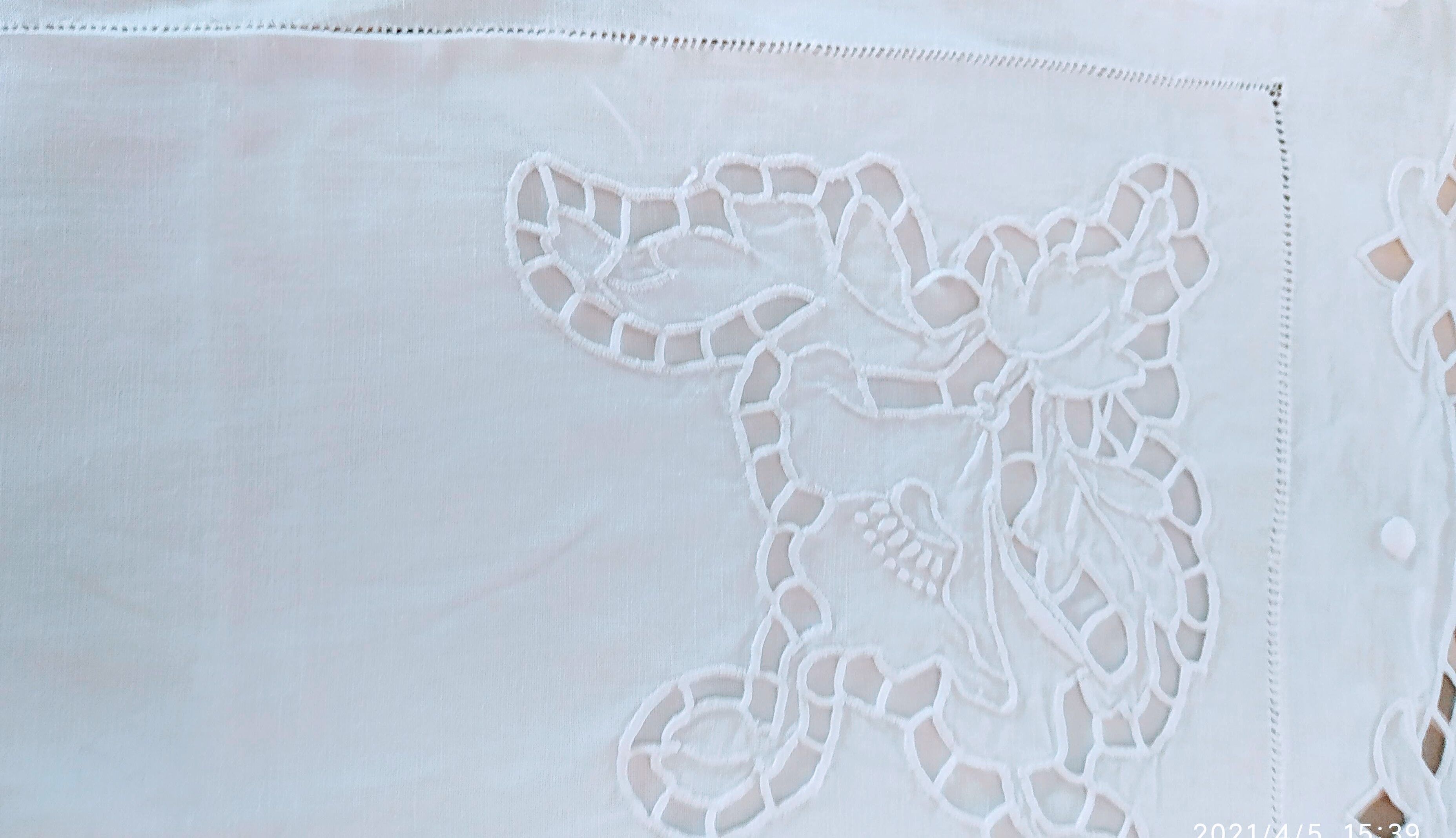 Set 2 old pillowcases