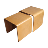 Set of two nesting tables