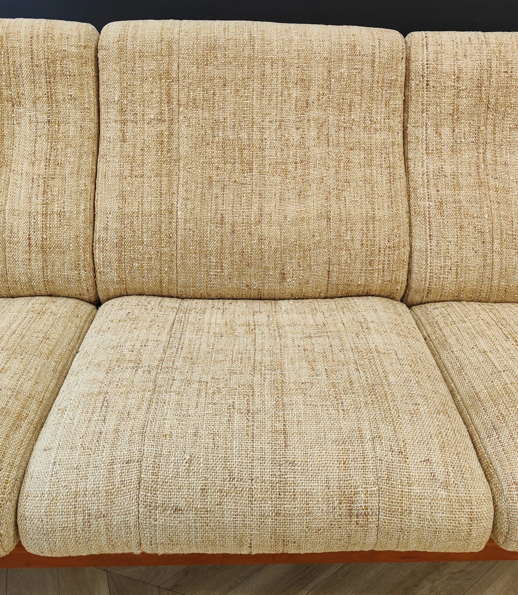 Danish mid century bank vintage sofa