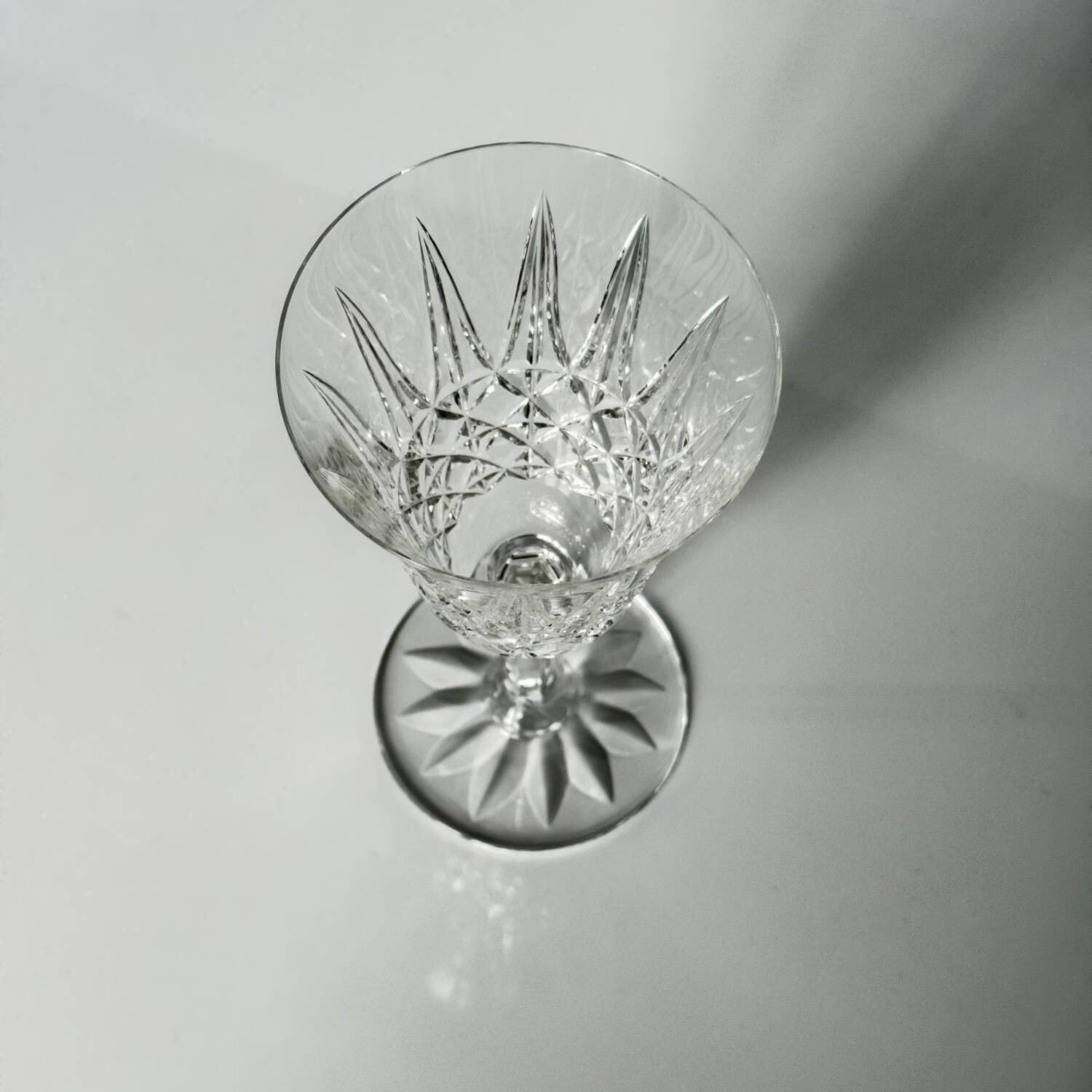 6 Saint-Louis crystal water glasses | Tarn model | 1960s