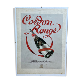 G.H. Mumm advertising poster