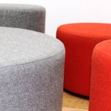 Set of 4 Giro poufs, Narbutas