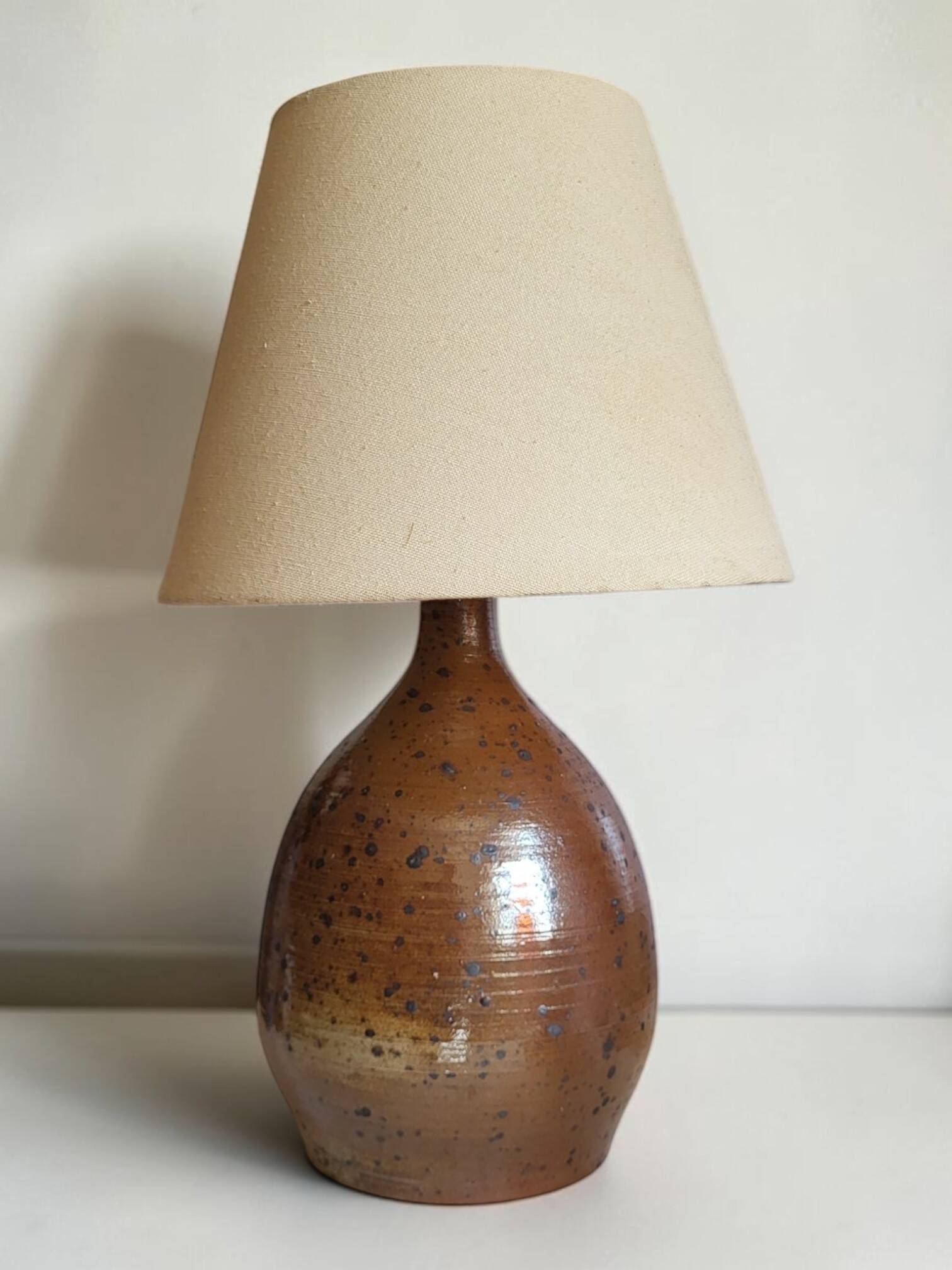 Pyrite stone lamp Bodin / La Borne