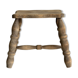Tabouret ancien en bois