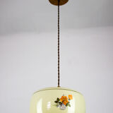 Suspension en verre vintage