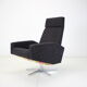 Mid-century adjustable relax armchair, 1970's.