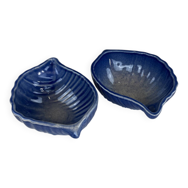 Duo de coupelles coquillages