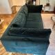 Canapé Calligaris en velours vert
