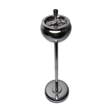 Ashtray on foot art deco chrome