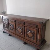 Solid oak sideboard