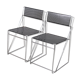 Chaises X Line par Niels Jørgen Haugesen