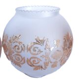 Pair of globes for light fixture