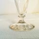 4 flûtes à champagne en verre soufflé
