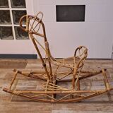 Rattan Rocking Horse