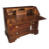 Bureau abattant noyer massif post-1850