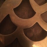 Brass table mat, 60s