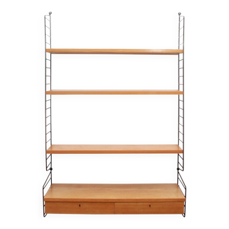 1960s String wall unit in ash