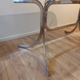 Table  en verre vintage
