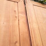 Paire de portes 248x129cm anciennes