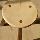 Low Maple / Chestnut Stool