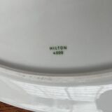 Plate from the postmodern Hilton series by Rosenthal, 1980s.