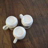 Set of 3 cups England coloroll
