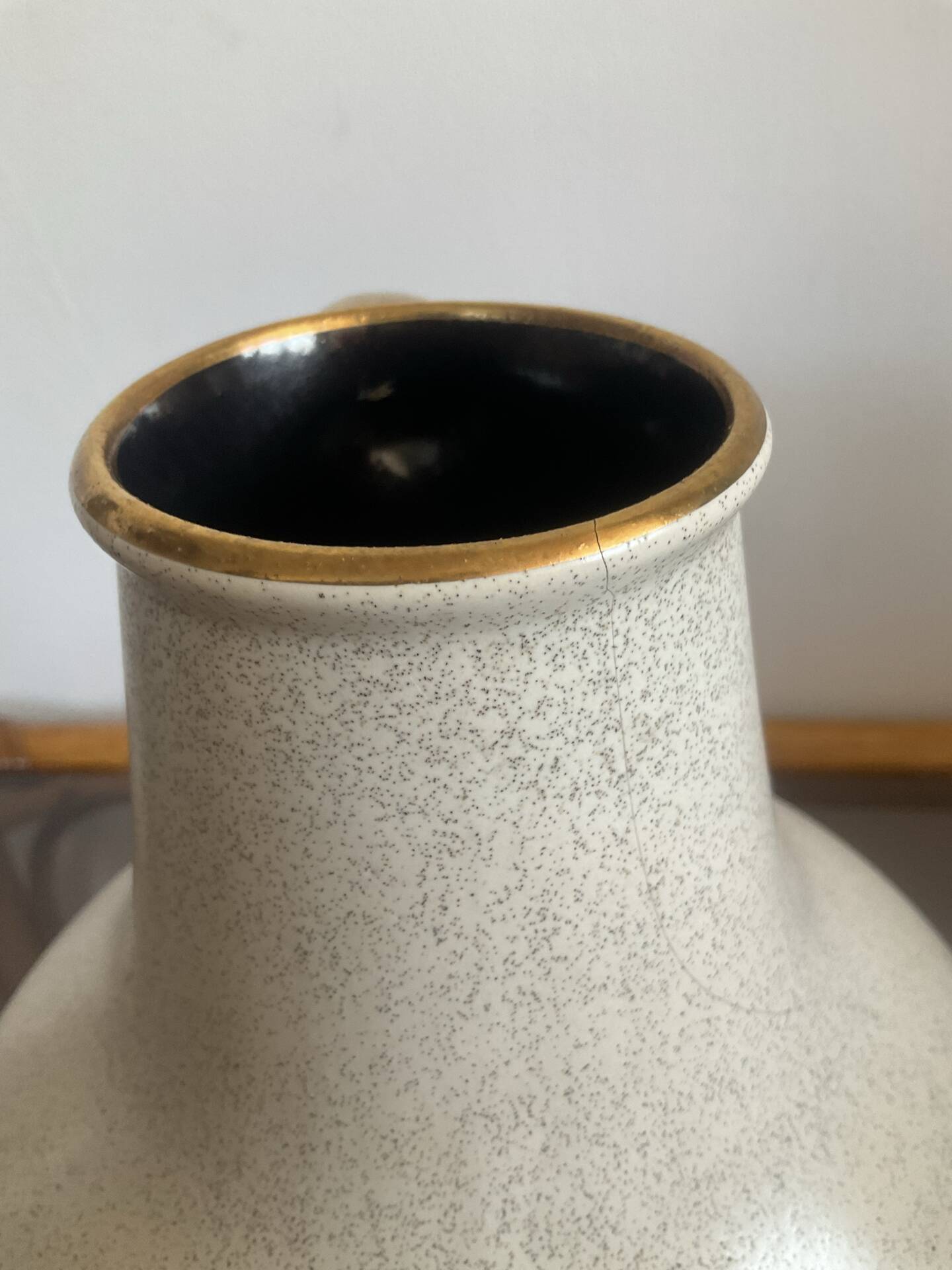 Vintage vase HÖHR ceramics Germany from the 50s-60s.