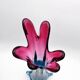 Giant Murano Vase Fratelli Toso Sommerso Gradient 51cm 4.2kg 60s 70s