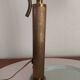 Italian Desk lamp  1950 brass and glass