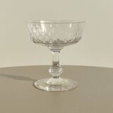 Set of old glasses and carafes cristal saint lambert
