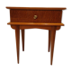 Table de chevet vintage pieds compas