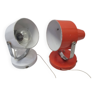 1970s Space Age Wall Lights
