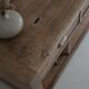 Old trading counter in solid oak – 19th century trade furniture