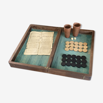 Ancien jeu de backgammon