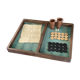 Old backgammon game