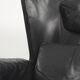 Fauteuil à oreilles en cuir DS-23 de Franz Josef Schulte pour De Sede, 1980