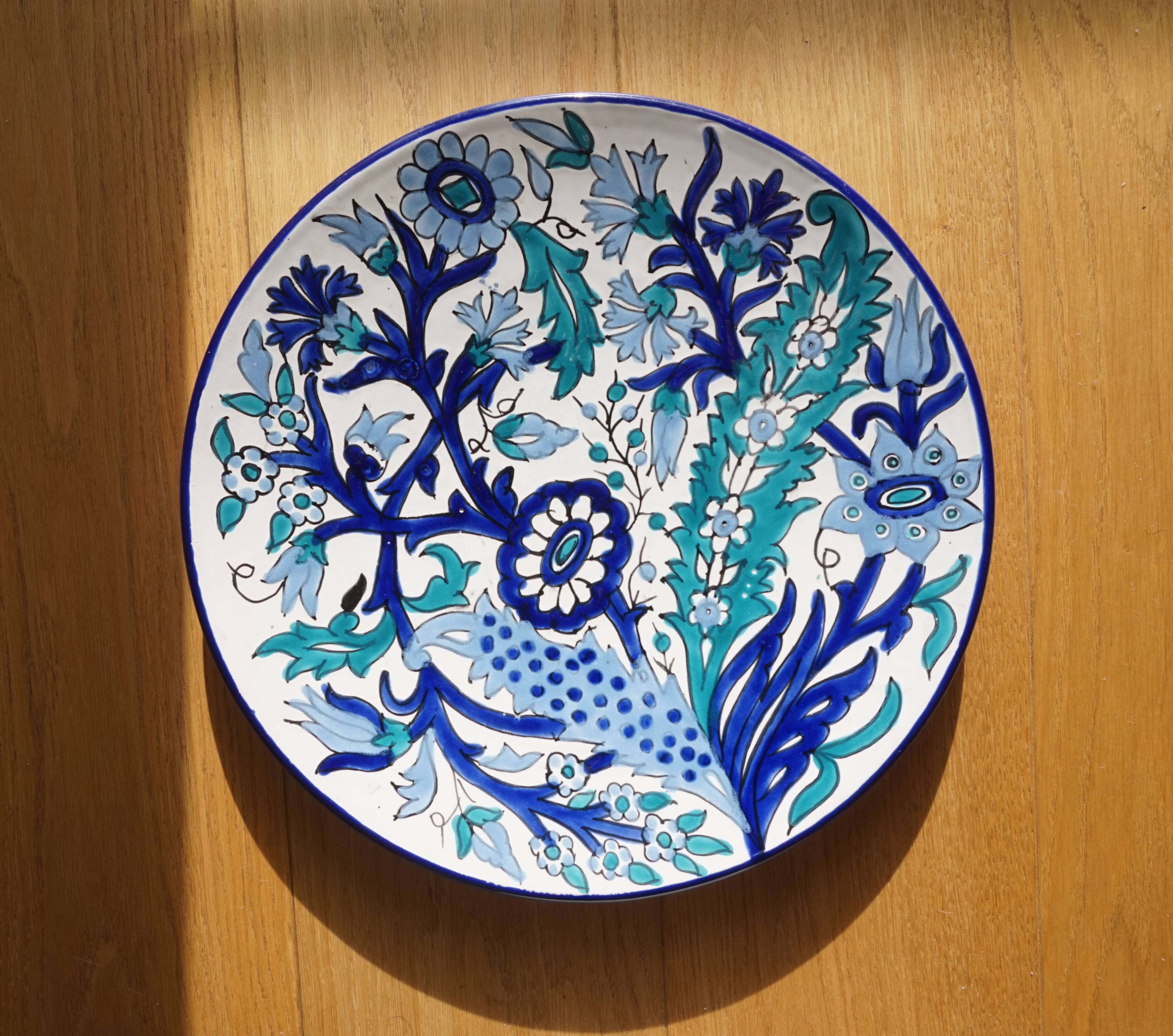 Large ceramic dish from Spain