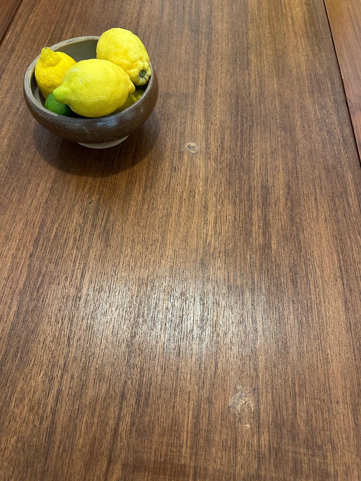 Vintage 1960s modular teak Scandinavian table