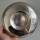 Small silver-plated metal sweets server